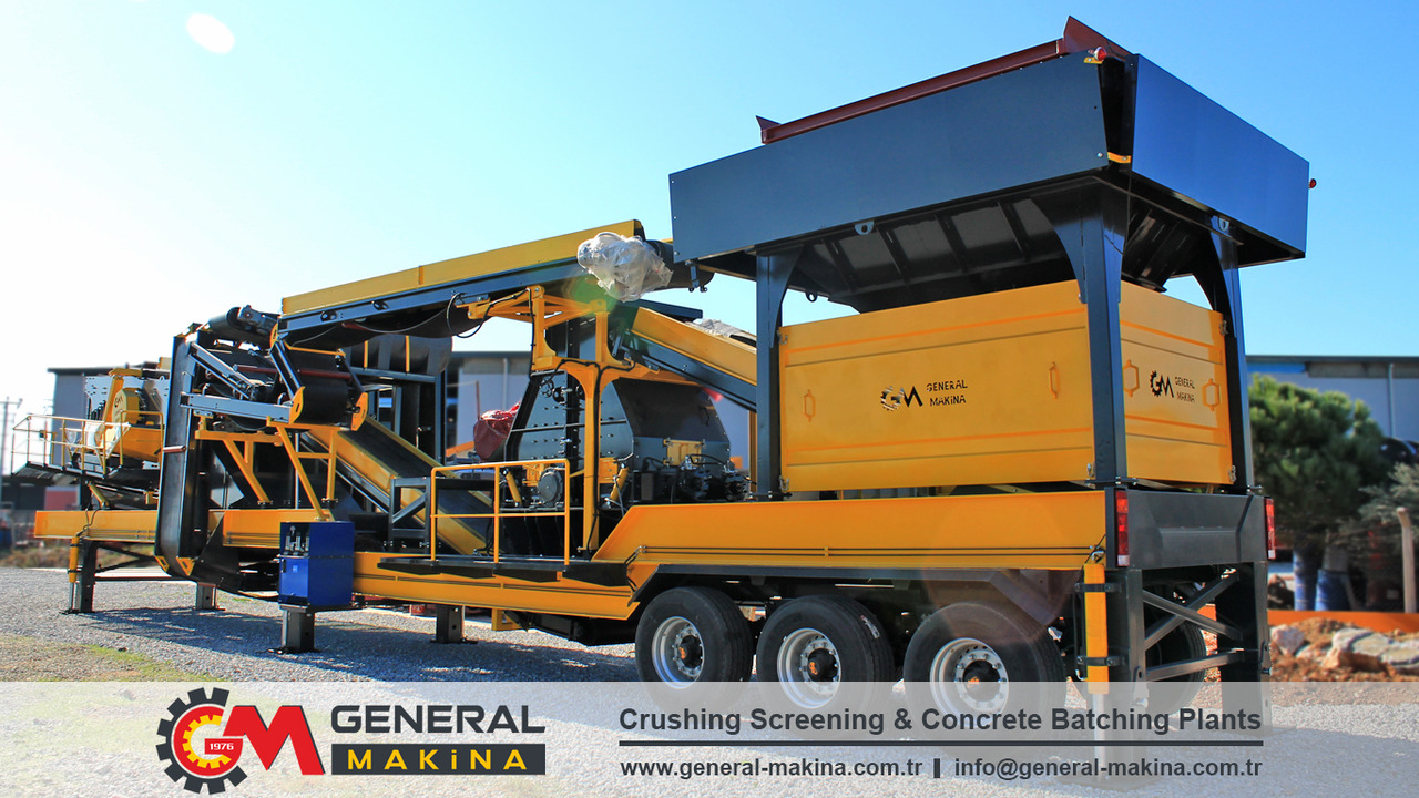 General Makina Mobile Sand Machine - Mobile Brechanlage: das Bild 1 General Makina Mobile Sand Machine - Mobile Brechanlage: das Bild 1
