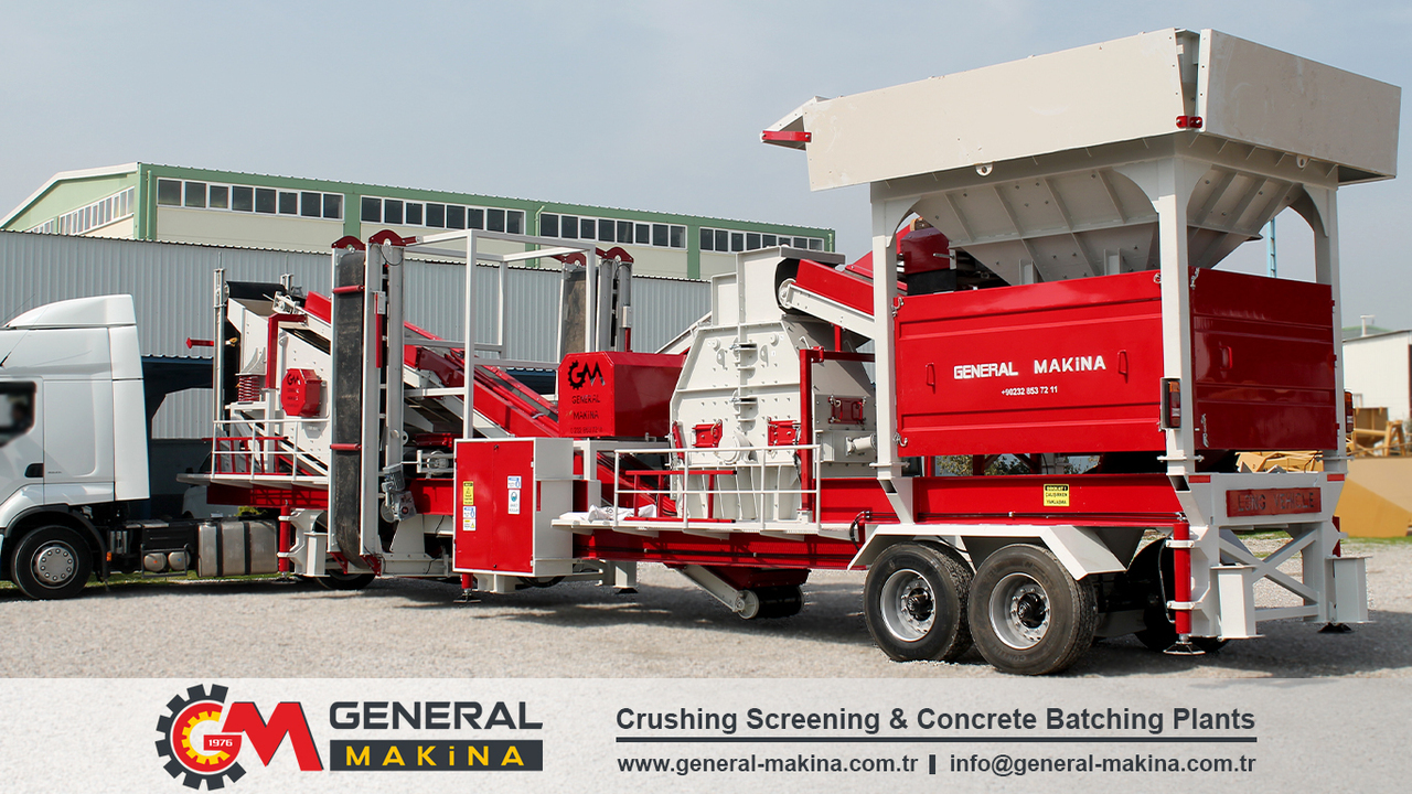 General Makina Mobile Sand Machine - Mobile Brechanlage: das Bild 4 General Makina Mobile Sand Machine - Mobile Brechanlage: das Bild 4