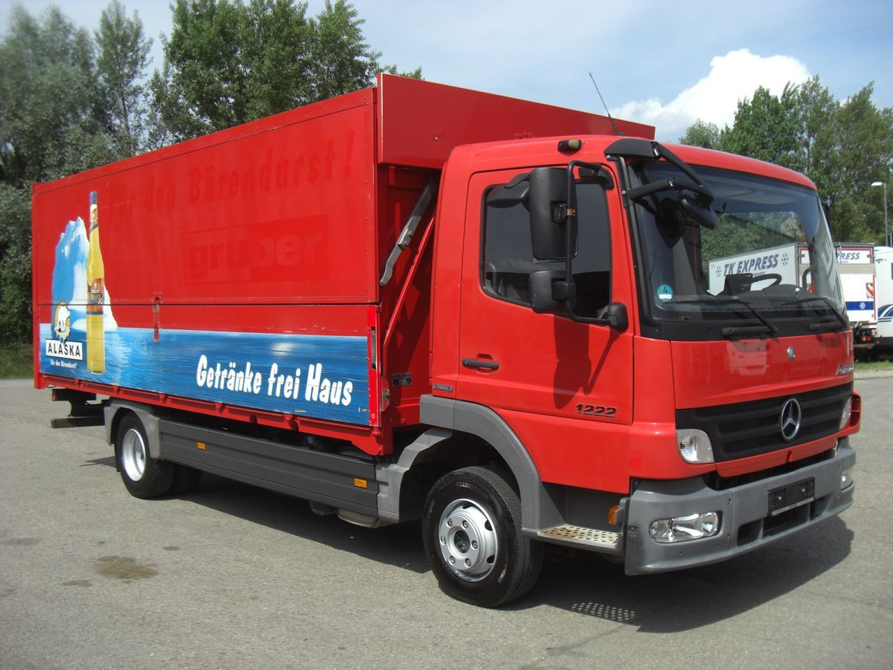 Mercedes-Benz 1222L / Automatik - Getränkeaufbau LKW: das Bild 2 Mercedes-Benz 1222L / Automatik - Getränkeaufbau LKW: das Bild 2