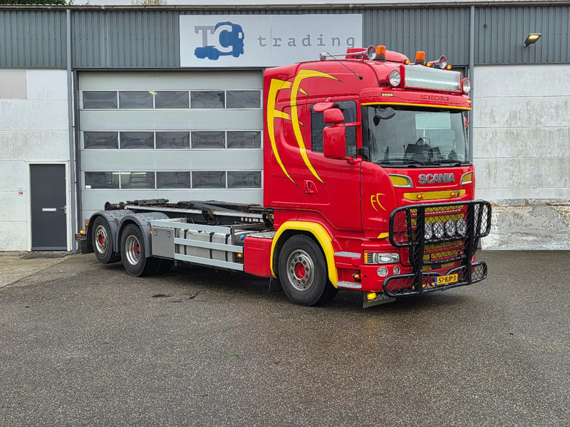 Scania R450 6x2*4 VDL hooklift - Abrollkipper: das Bild 2 Scania R450 6x2*4 VDL hooklift - Abrollkipper: das Bild 2