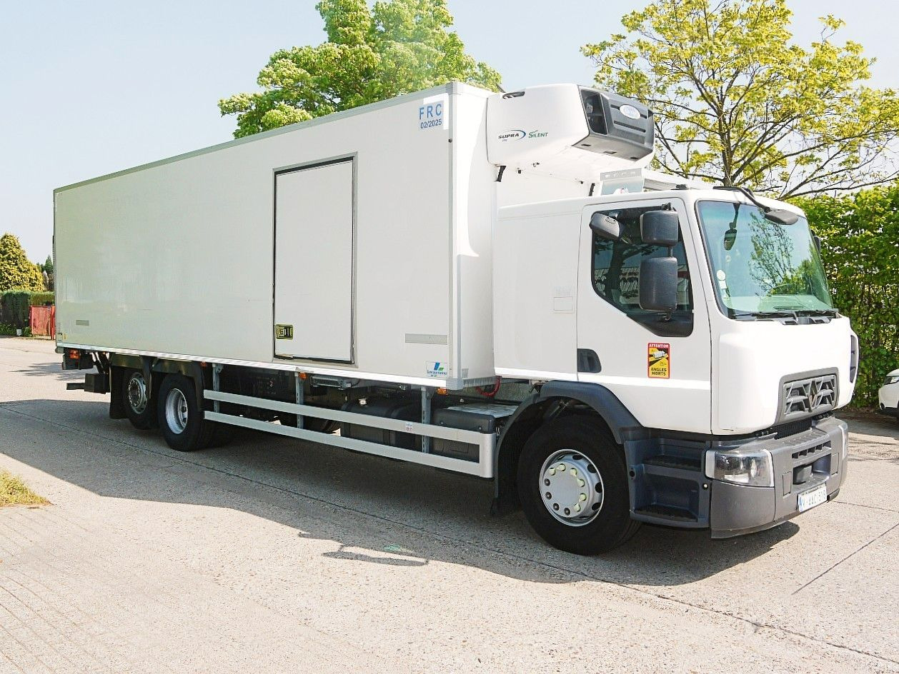 Renault D 26.320 6x2 KUHLKOFFER CARRIER SUPRA 850 XL CAB - Kühlkoffer LKW: das Bild 4 Renault D 26.320 6x2 KUHLKOFFER CARRIER SUPRA 850 XL CAB - Kühlkoffer LKW: das Bild 4
