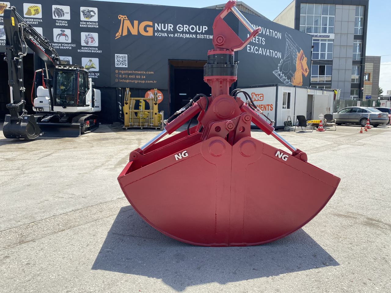 SENNEBOGEN CLAMSHELL BUCKET - Greifer für Bagger: das Bild 2 SENNEBOGEN CLAMSHELL BUCKET - Greifer für Bagger: das Bild 2