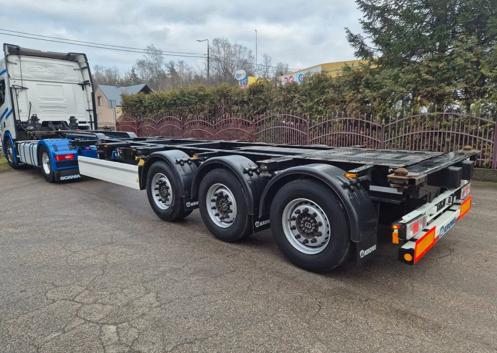 Krone Podkontenerowa - Container/ Wechselfahrgestell Auflieger: das Bild 1 Krone Podkontenerowa - Container/ Wechselfahrgestell Auflieger: das Bild 1