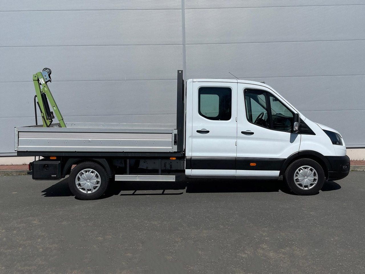 Ford Transit V363 Pritsche L3 DOKA KRAN TEMPOMAT AHK - Pritsche Transporter, Transporter mit Doppelkabine: das Bild 5 Ford Transit V363 Pritsche L3 DOKA KRAN TEMPOMAT AHK - Pritsche Transporter, Transporter mit Doppelkabine: das Bild 5