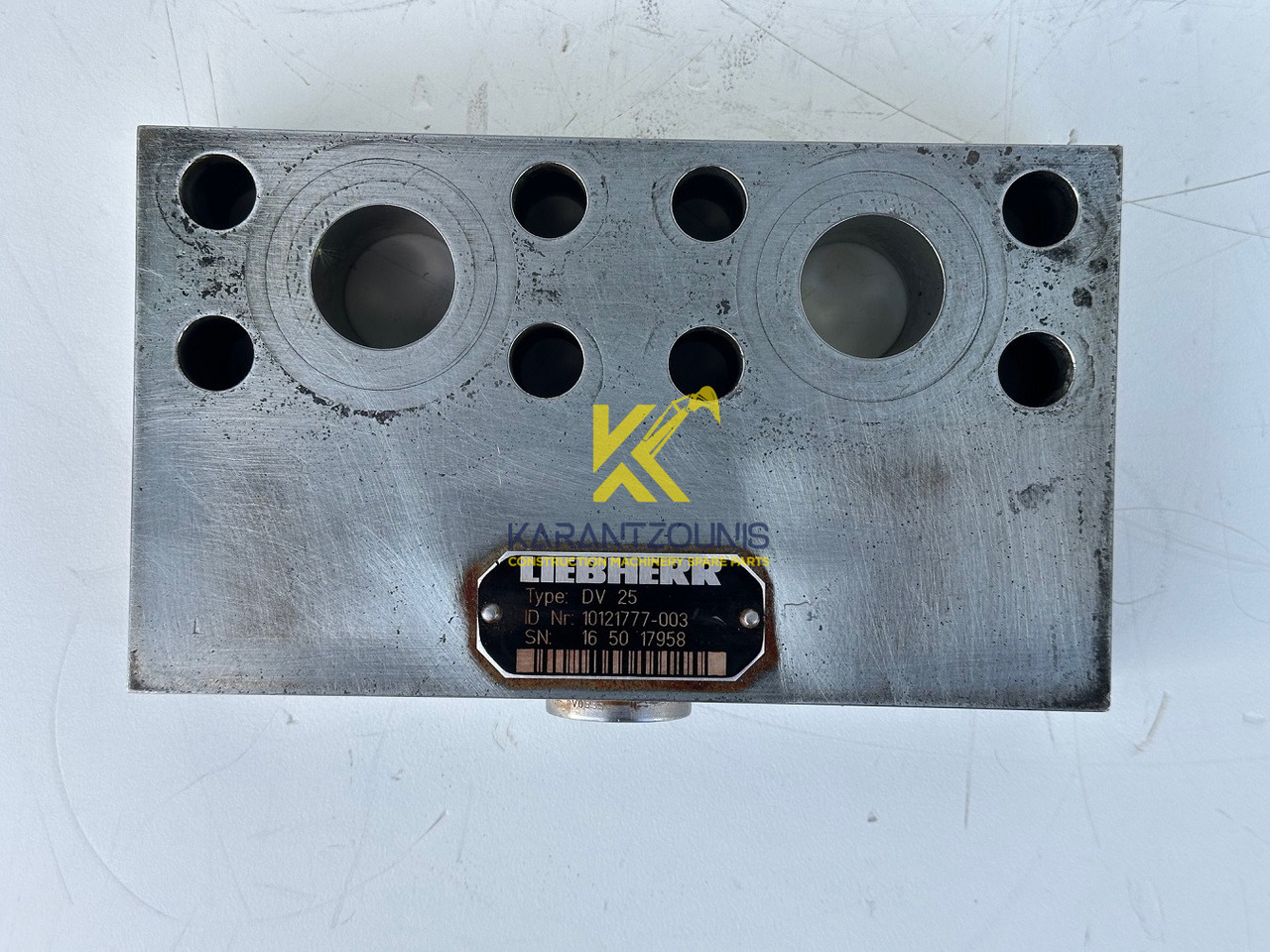 Liebherr Dämpfungsventil ID-Nr.10121777. P924 COMP, P926, R926, R916, R922, R924 COMP, R924, R926 COMP, R926, R930, R936, R946, R950 T, R960 T. #10121777.43199# - Schwenkmotor für Baumaschine: das Bild 5 Liebherr Dämpfungsventil ID-Nr.10121777. P924 COMP, P926, R926, R916, R922, R924 COMP, R924, R926 COMP, R926, R930, R936, R946, R950 T, R960 T. #10121777.43199# - Schwenkmotor für Baumaschine: das Bild 5