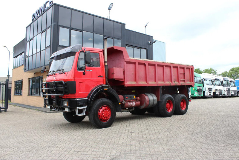 Mercedes-Benz 2636. V10 * 6x6 * FULL STEEL * 1 OWNER * 401TKM ORIGNAAL * TOP CONDITION * - Kipper: das Bild 1 Mercedes-Benz 2636. V10 * 6x6 * FULL STEEL * 1 OWNER * 401TKM ORIGNAAL * TOP CONDITION * - Kipper: das Bild 1