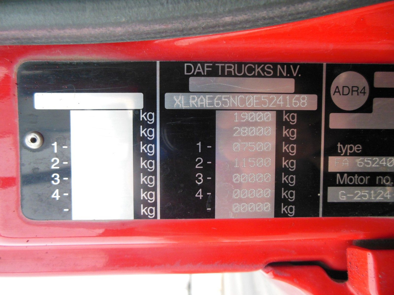 Kipper, Autokran neu kaufen DAF CF 65.240,KRAN EFFER 110/2S,MANUELL,BLATT,1 HAND: das Bild 29