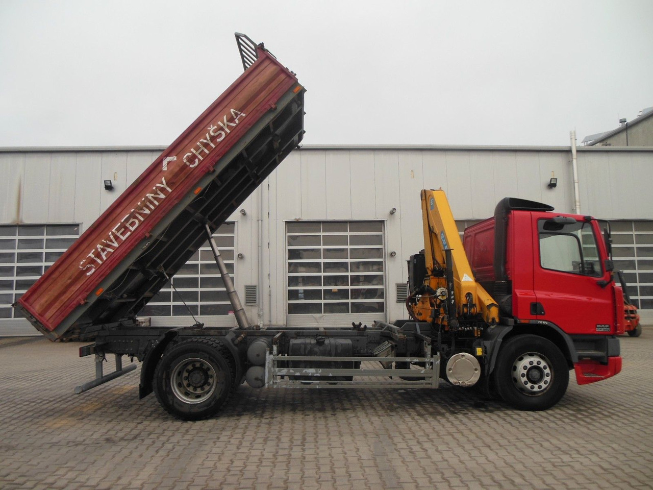 Kipper, Autokran neu kaufen DAF CF 65.240,KRAN EFFER 110/2S,MANUELL,BLATT,1 HAND: das Bild 15