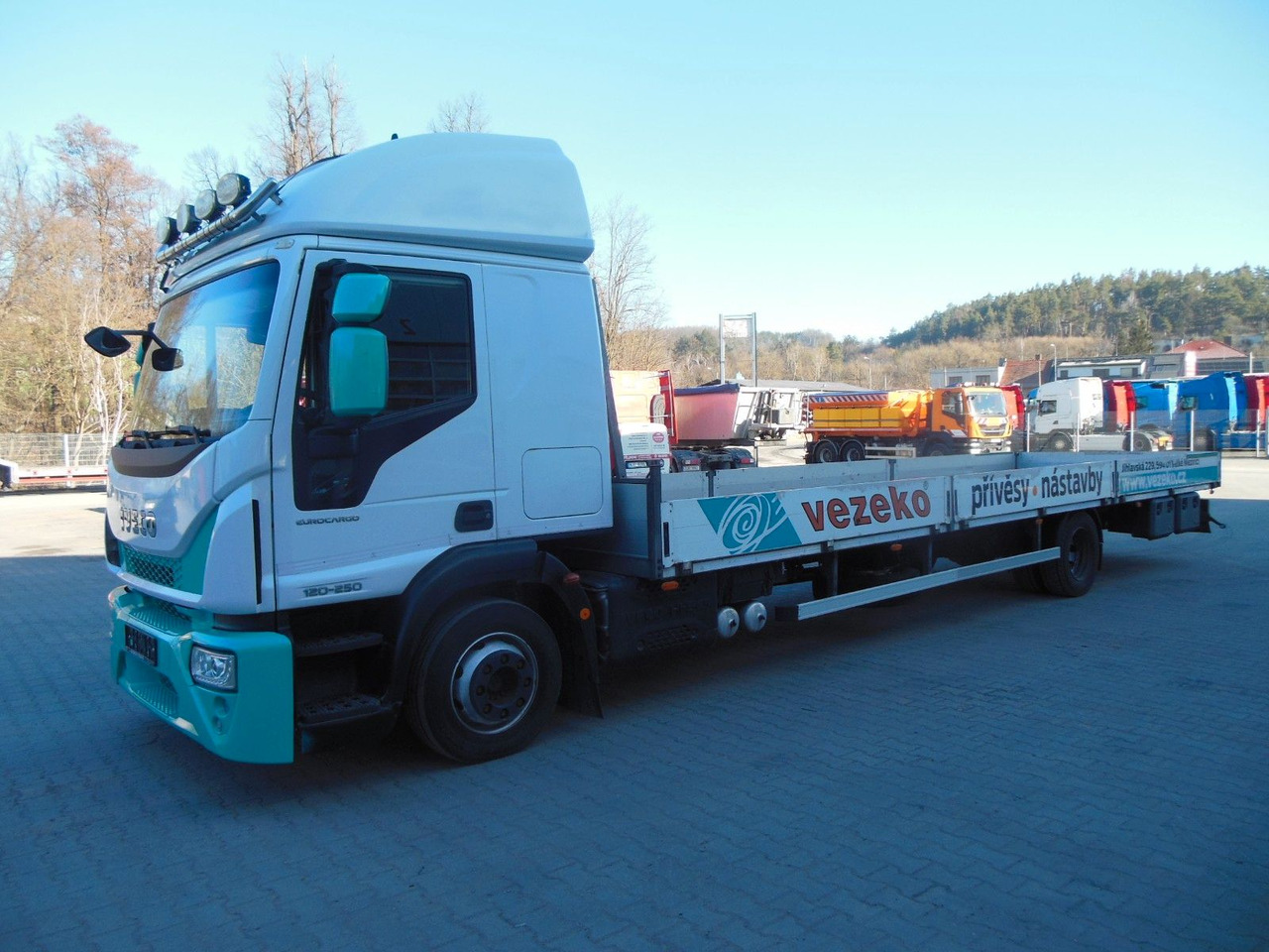 Iveco EUROCARGO 120E25, VOLL LUFT, PRITSCHE 9,1 M!!! - Pritsche LKW: das Bild 1 Iveco EUROCARGO 120E25, VOLL LUFT, PRITSCHE 9,1 M!!! - Pritsche LKW: das Bild 1