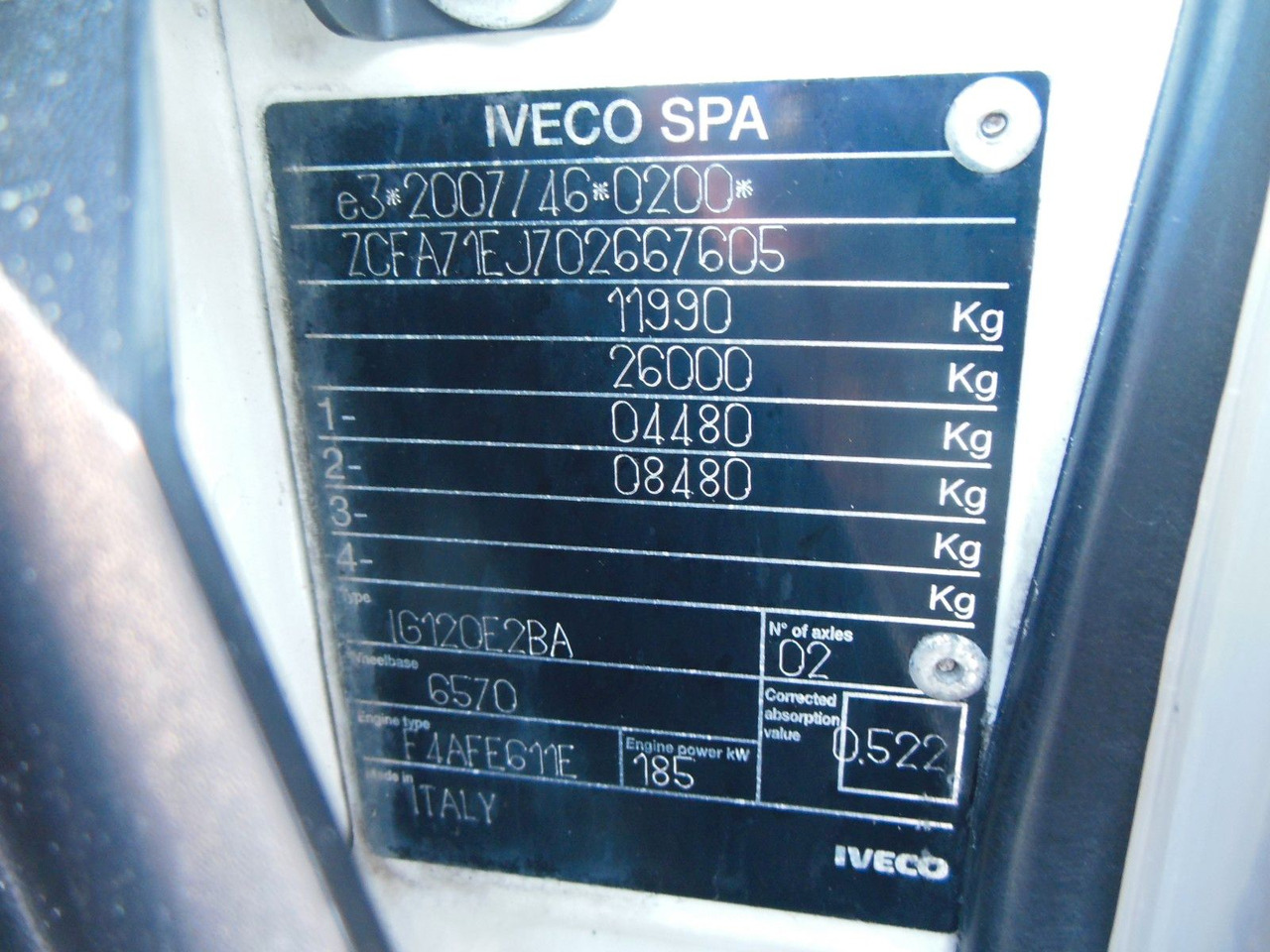 Pritsche LKW neu kaufen Iveco EUROCARGO 120E25, VOLL LUFT, PRITSCHE 9,1 M!!!: das Bild 29