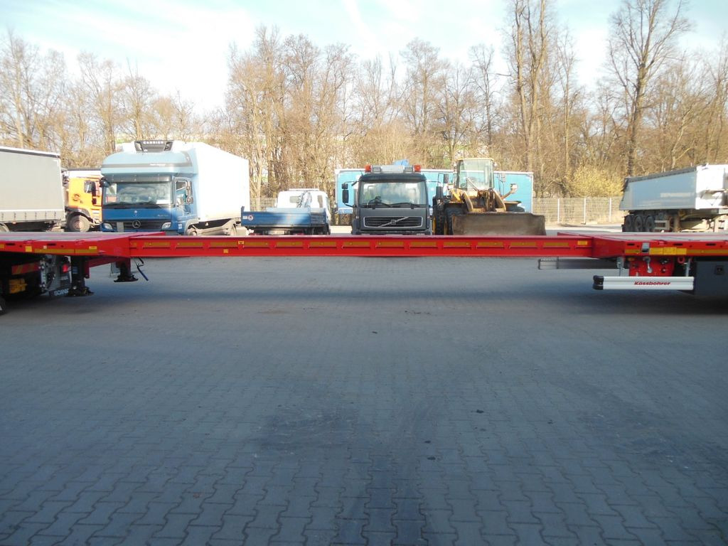 Tieflader Auflieger Kässbohrer K.SPA.M3, PLATTFORM MEGA TELESKOP 7M, SOFORT!!!: das Bild 20