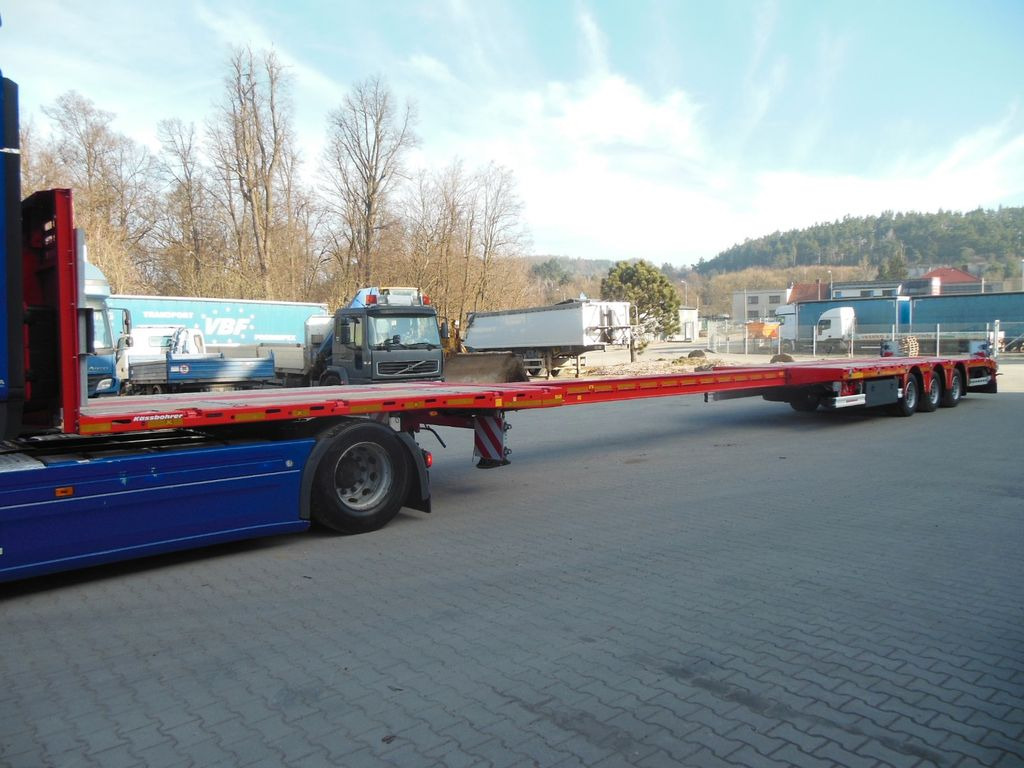 Tieflader Auflieger Kässbohrer K.SPA.M3, PLATTFORM MEGA TELESKOP 7M, SOFORT!!!: das Bild 16