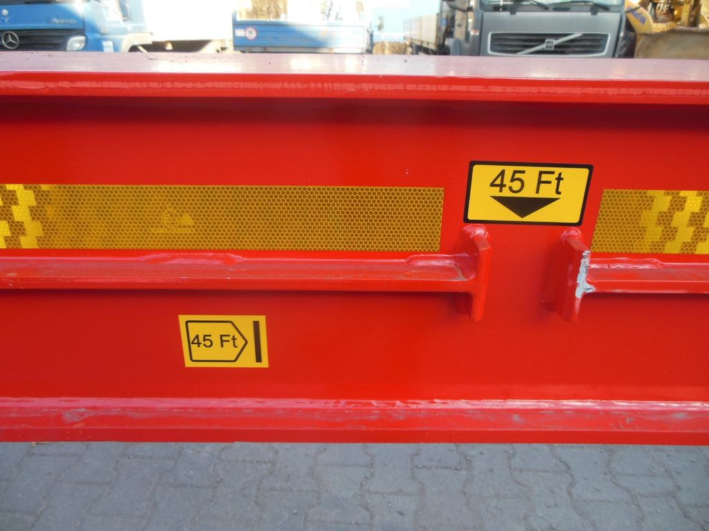 Tieflader Auflieger Kässbohrer K.SPA.M3, PLATTFORM MEGA TELESKOP 7M, SOFORT!!!: das Bild 27