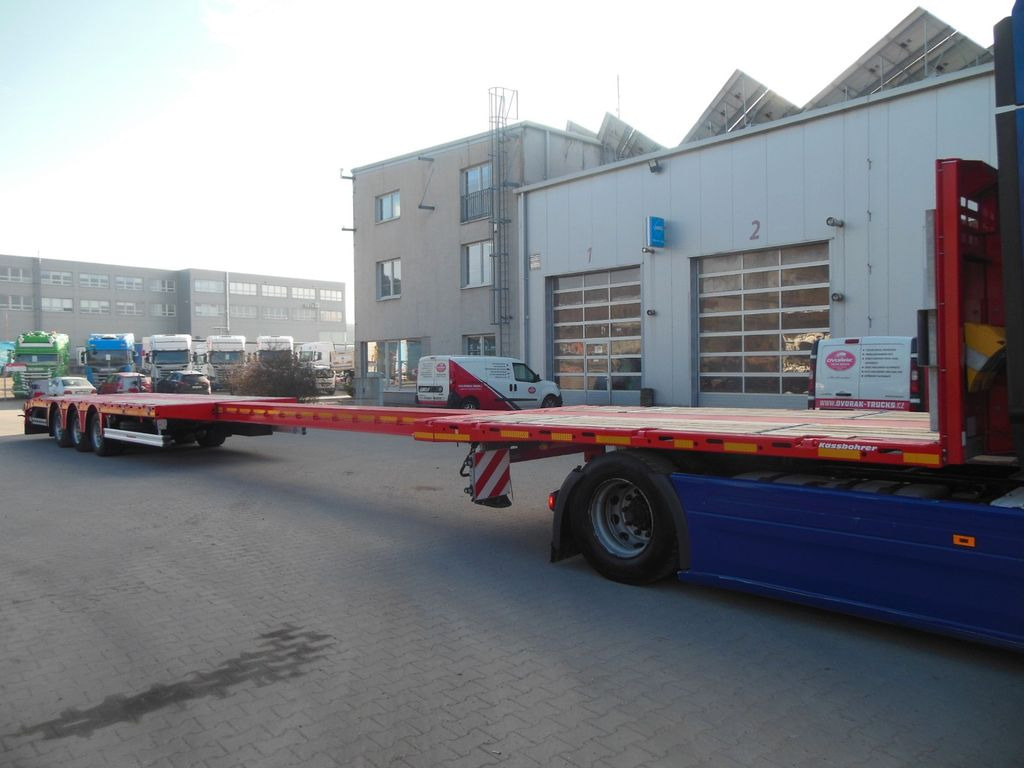 Tieflader Auflieger Kässbohrer K.SPA.M3, PLATTFORM MEGA TELESKOP 7M, SOFORT!!!: das Bild 17