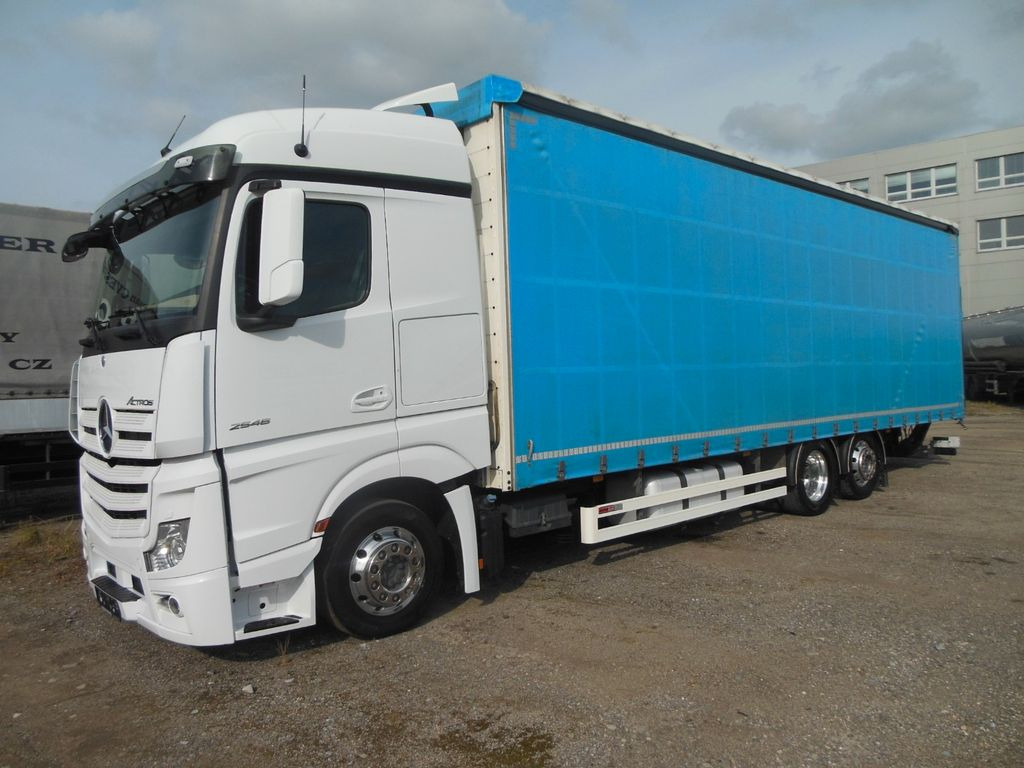 Mercedes-Benz ACTROS 2546, 24 PALETTEN, LBW, ALU FELGEN, TOP!! - Plane LKW: das Bild 1 Mercedes-Benz ACTROS 2546, 24 PALETTEN, LBW, ALU FELGEN, TOP!! - Plane LKW: das Bild 1