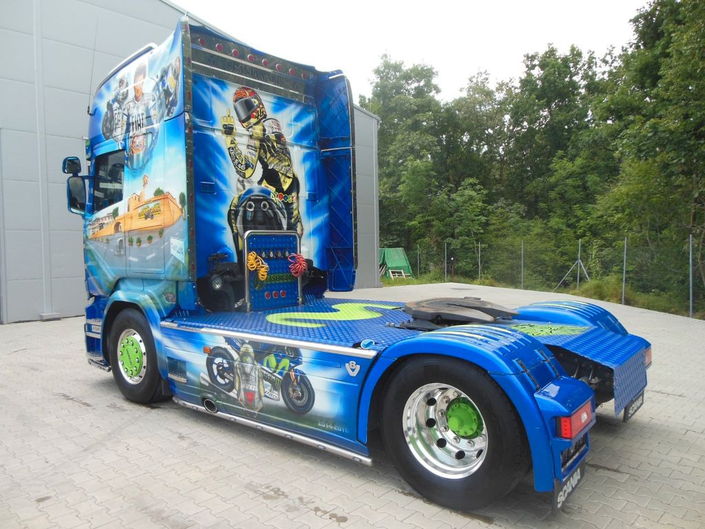 Scania R520, V8, ROSSI, LEDER, TOP!!! - Sattelzugmaschine: das Bild 4 Scania R520, V8, ROSSI, LEDER, TOP!!! - Sattelzugmaschine: das Bild 4