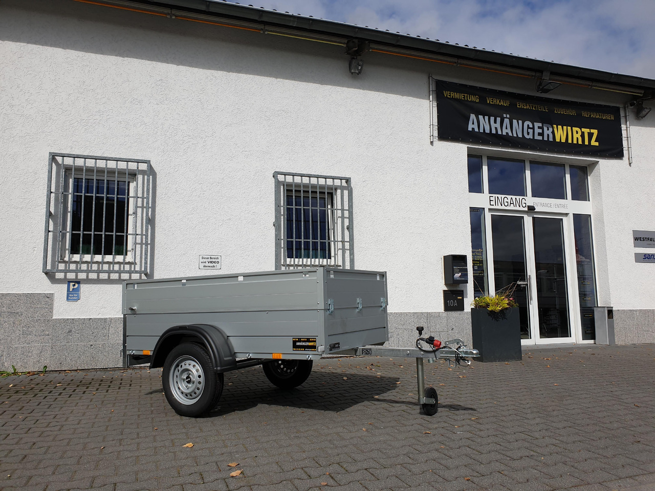 ALUBOXX Deckelanhänger GT 750 HT 201x101x48 cm (XS) 750kg - PKW Anhänger: das Bild 5 ALUBOXX Deckelanhänger GT 750 HT 201x101x48 cm (XS) 750kg - PKW Anhänger: das Bild 5