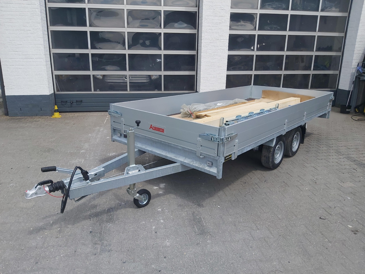 Planenanhänger Anssems Hochlader PSX - S 3000 405x178x30cm 180cm Hochplane grau (XL) 3000kg Aktion: das Bild 10