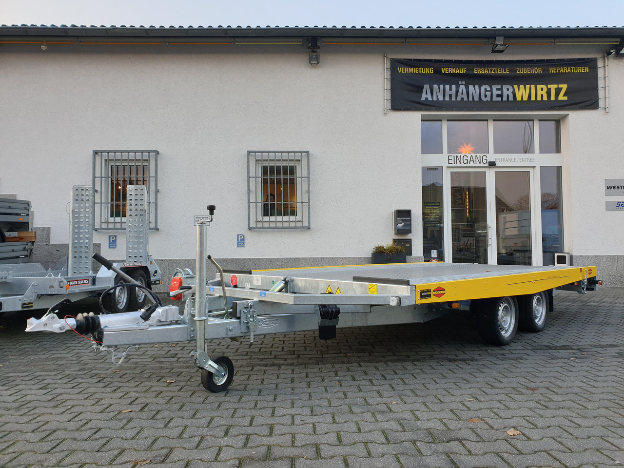 Böckmann AH 4320/35 430x208cm easyload ankipbar Aluboden 3500kg - Autotransporter Anhänger: das Bild 5 Böckmann AH 4320/35 430x208cm easyload ankipbar Aluboden 3500kg - Autotransporter Anhänger: das Bild 5