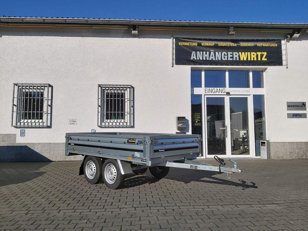 Pritschenanhänger/ Plattformanhänger Brenderup 3251 STU 750 250x142x35cm Tandemachse 13" (S) 750kg: das Bild 6 Pritschenanhänger/ Plattformanhänger Brenderup 3251 STU 750 250x142x35cm Tandemachse 13" (S) 750kg: das Bild 6