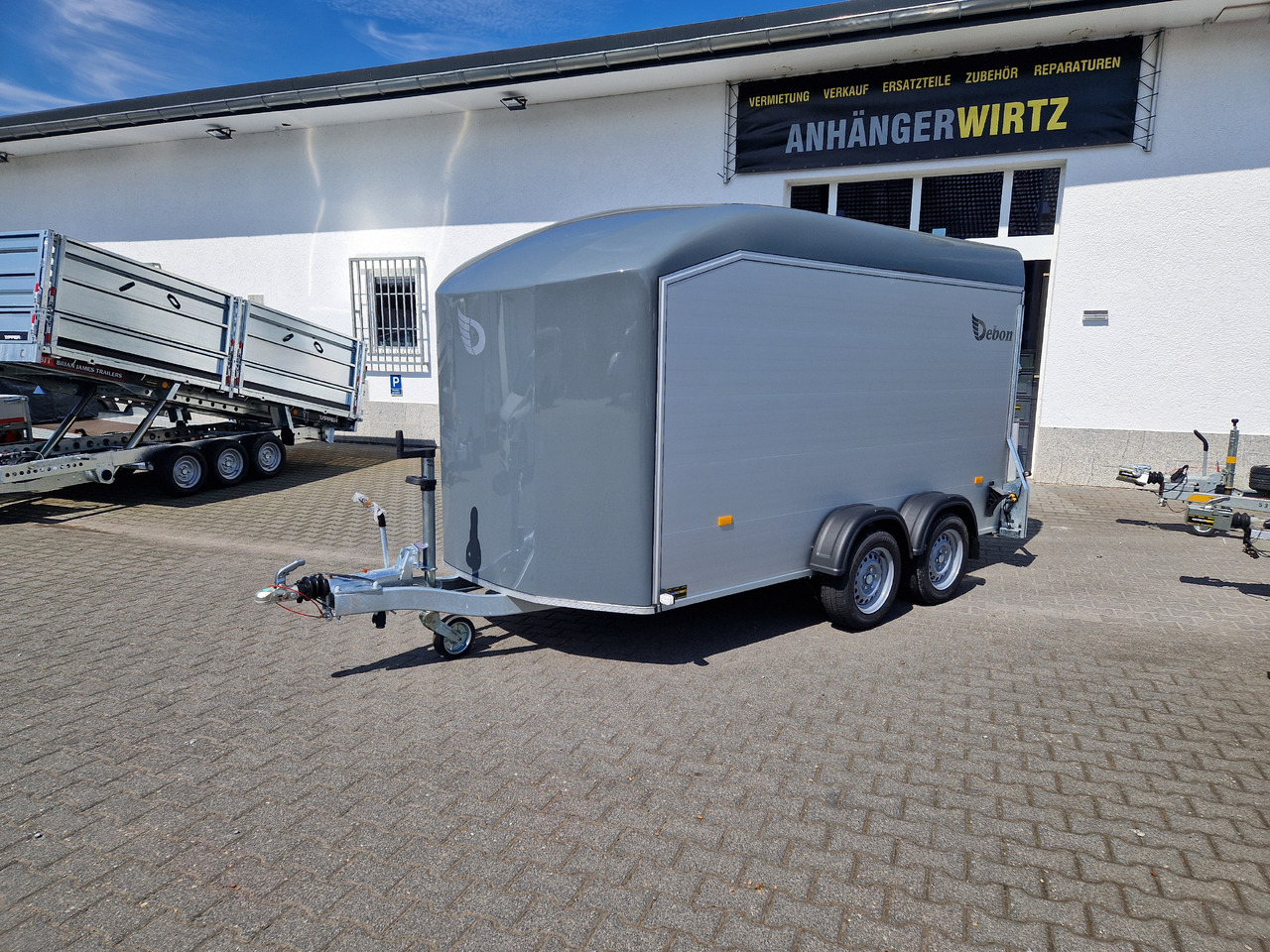Cargo Roadster 700 375x180x200cm Alu Poly irongrey Seitentür 100km/H 2600kg - Koffer Anhänger: das Bild 5 Cargo Roadster 700 375x180x200cm Alu Poly irongrey Seitentür 100km/H 2600kg - Koffer Anhänger: das Bild 5