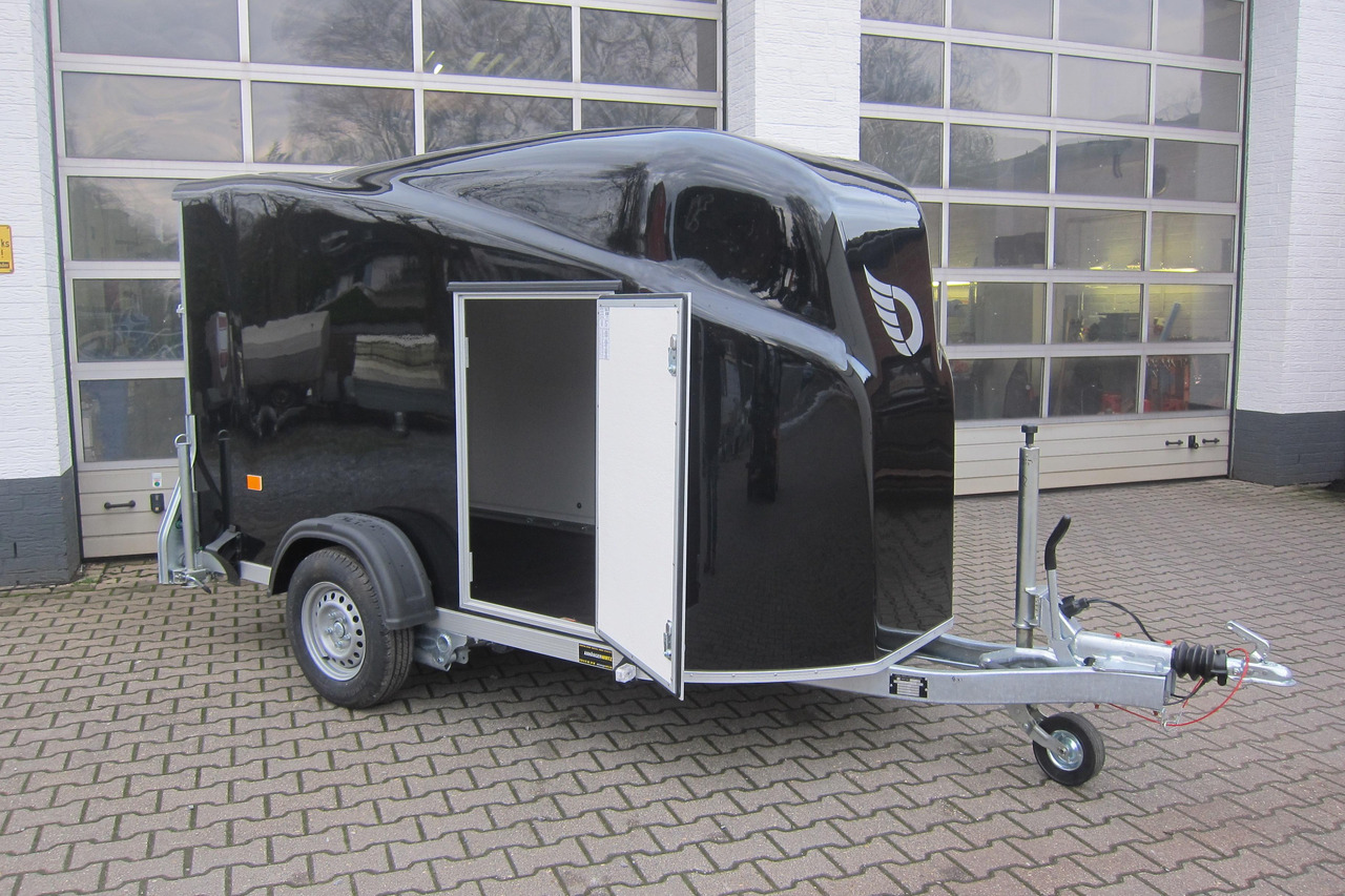 Koffer Anhänger Debon Cargo 1300 300x152x168cm black Seitentür aerodynamik Pullman II 100km/H1300kg Januar Akt.24: das Bild 1