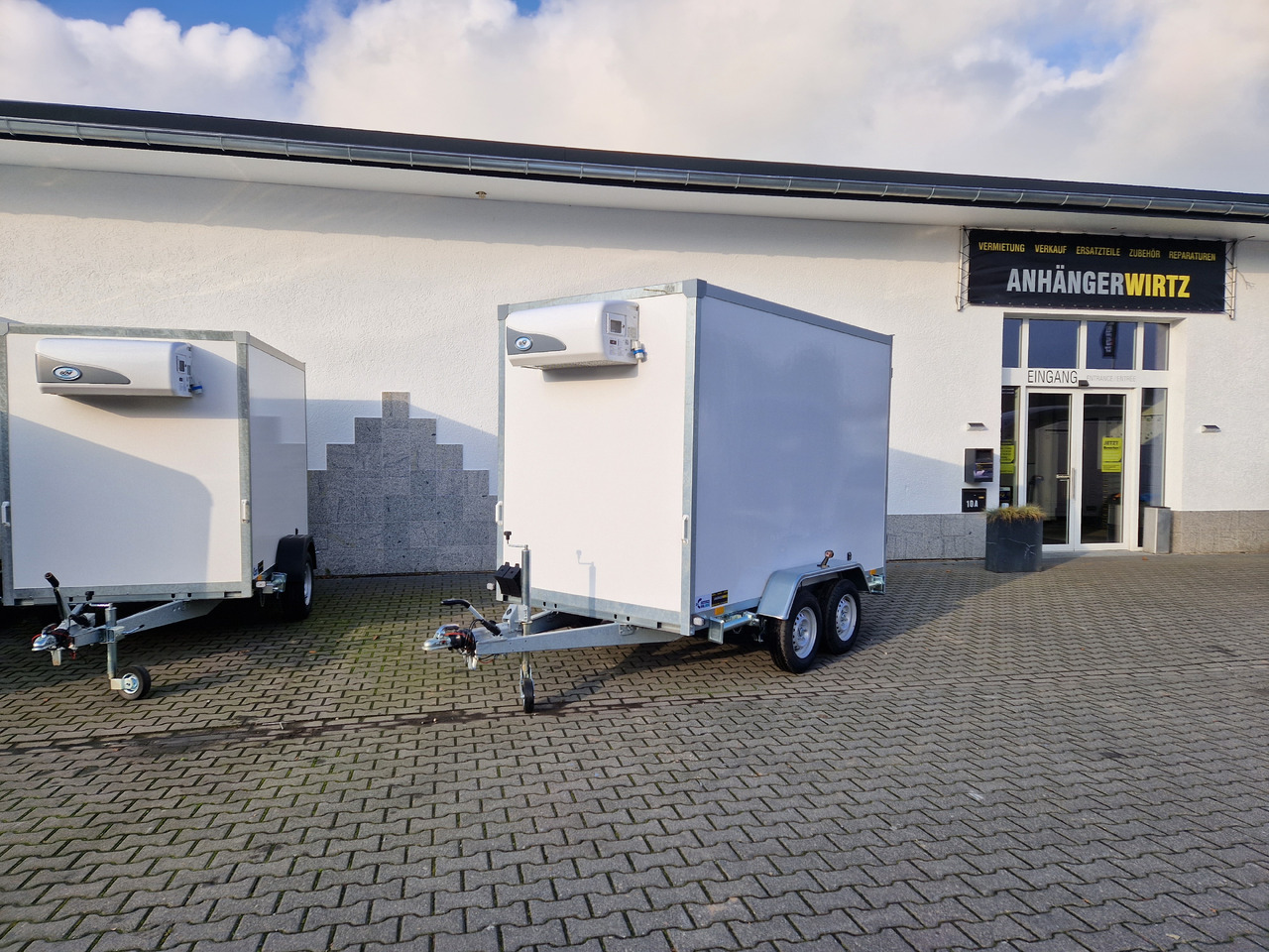 Kargo CoolBoxx FK2030HT 296x162x200cm 230V Govi Kühlung Stützen 2000kg 100km/H Abverkauf - Kühlkoffer Anhänger: das Bild 2 Kargo CoolBoxx FK2030HT 296x162x200cm 230V Govi Kühlung Stützen 2000kg 100km/H Abverkauf - Kühlkoffer Anhänger: das Bild 2