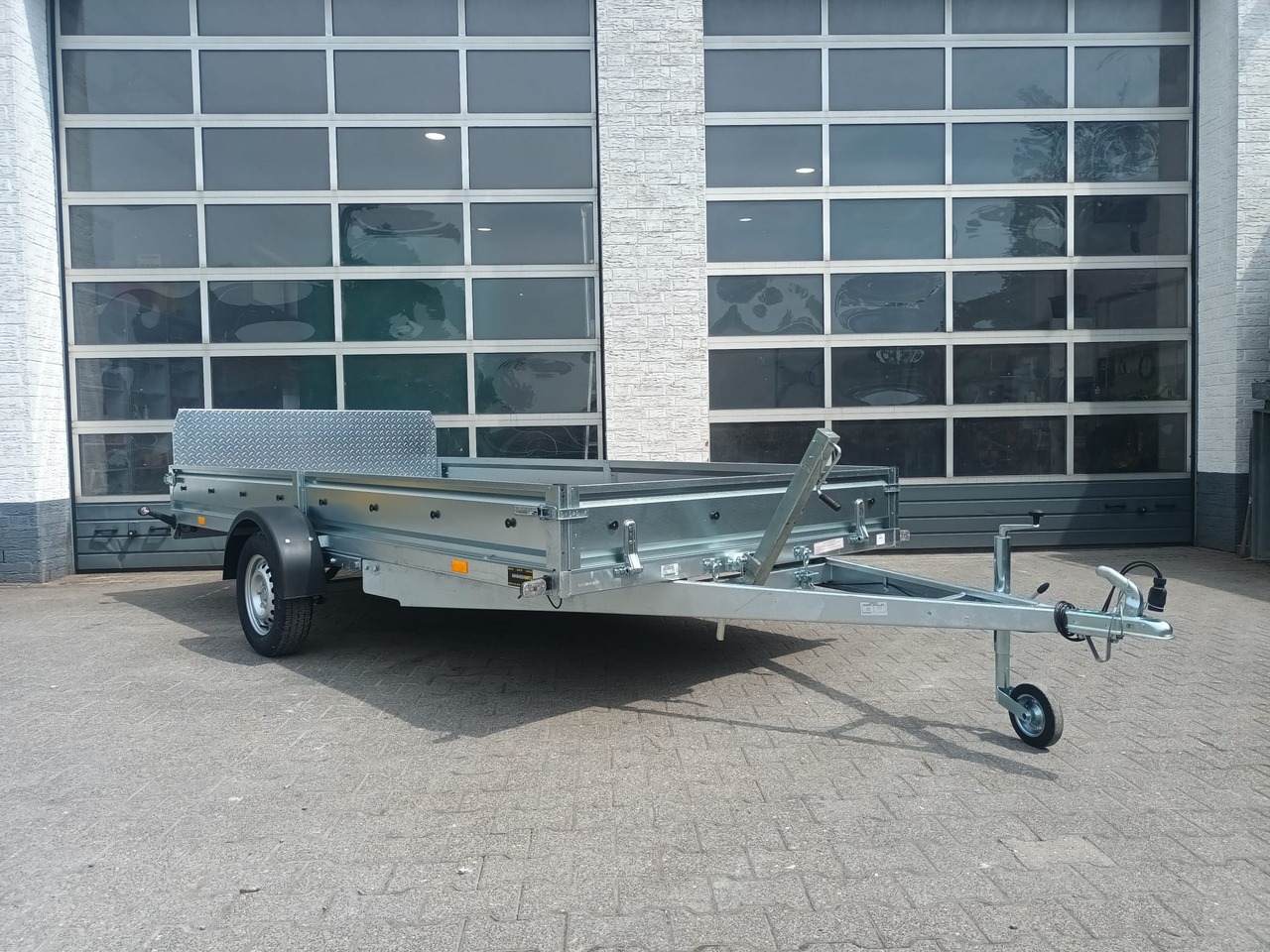 Baumaschinenanhänger Kleinfahrzeug Universal Transporter Multi XL easyload ankippbar Blattfederung 100km/H 750kg: das Bild 7