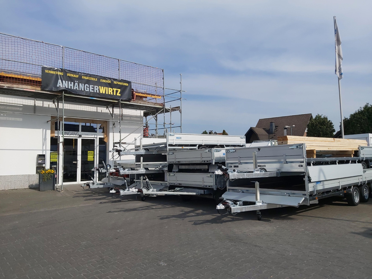 MEDAX - 2 3000 502x203x30cm 12" niedrig Fahrwerk (XXL) 3000kg - Pritschenanhänger/ Plattformanhänger: das Bild 1 MEDAX - 2 3000 502x203x30cm 12" niedrig Fahrwerk (XXL) 3000kg - Pritschenanhänger/ Plattformanhänger: das Bild 1