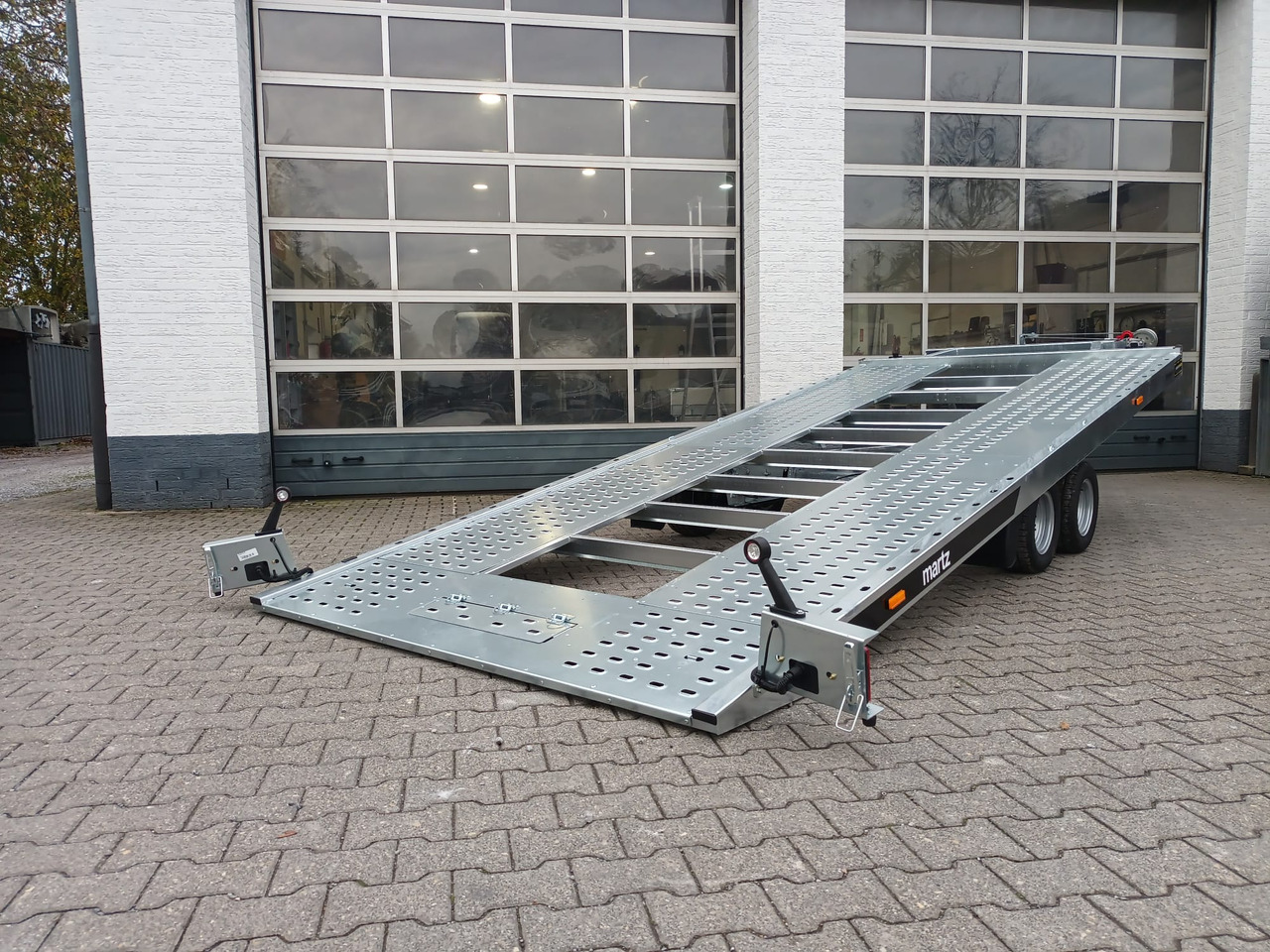 Martz Cartrailer GT KIPP 480/2 3T 480x205cm Profi Lohr Stahl Winde 10" 3000kg 100km/H – Leasing Martz Cartrailer GT KIPP 480/2 3T 480x205cm Profi Lohr Stahl Winde 10" 3000kg 100km/H: das Bild 6