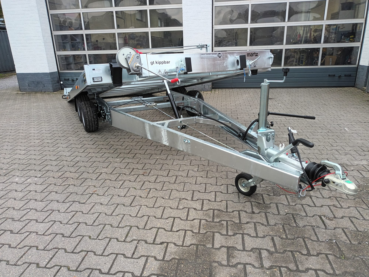 Martz Cartrailer GT KIPP 480/2 3T 480x205cm Profi Lohr Stahl Winde 10" 3000kg 100km/H – Leasing Martz Cartrailer GT KIPP 480/2 3T 480x205cm Profi Lohr Stahl Winde 10" 3000kg 100km/H: das Bild 15