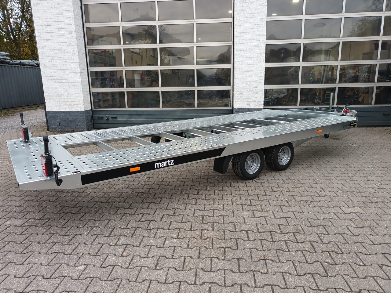 Martz Cartrailer GT KIPP 480/2 3T 480x205cm Profi Lohr Stahl Winde 10" 3000kg 100km/H – Leasing Martz Cartrailer GT KIPP 480/2 3T 480x205cm Profi Lohr Stahl Winde 10" 3000kg 100km/H: das Bild 7