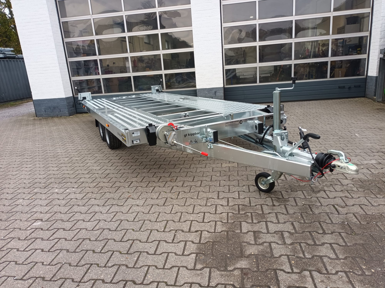 Martz Cartrailer GT KIPP 480/2 3T 480x205cm Profi Lohr Stahl Winde 10" 3000kg 100km/H – Leasing Martz Cartrailer GT KIPP 480/2 3T 480x205cm Profi Lohr Stahl Winde 10" 3000kg 100km/H: das Bild 18