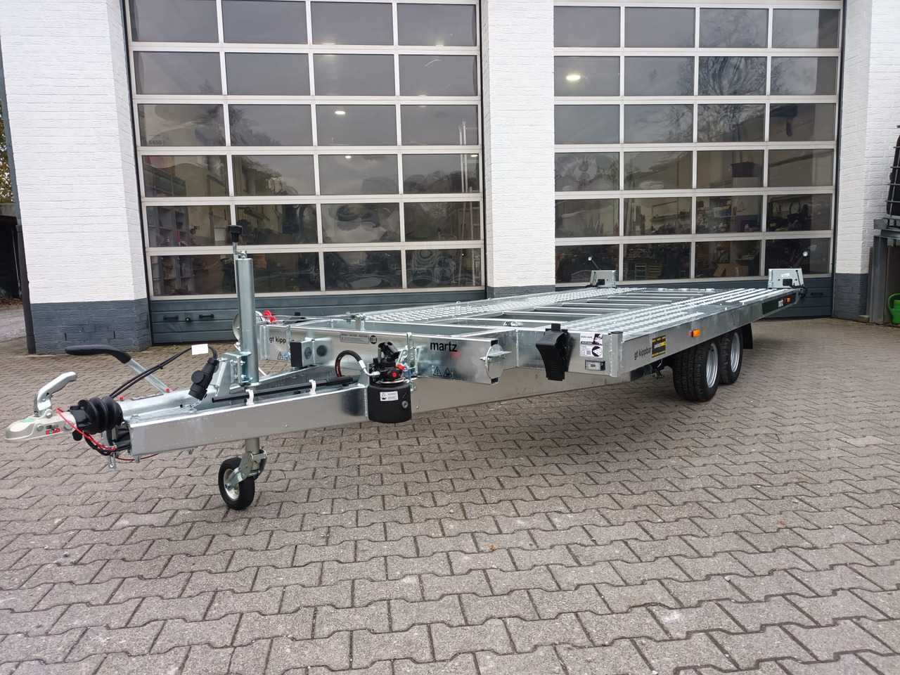 Martz Cartrailer GT KIPP 480/2 3T 480x205cm Profi Lohr Stahl Winde 10" 3000kg 100km/H – Leasing Martz Cartrailer GT KIPP 480/2 3T 480x205cm Profi Lohr Stahl Winde 10" 3000kg 100km/H: das Bild 12