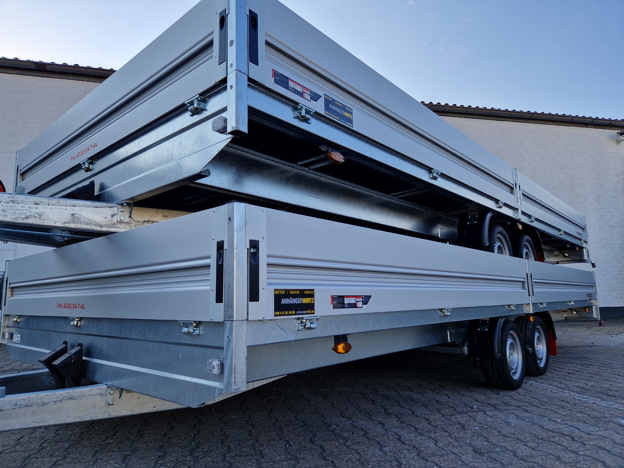 Pongratz Pritschenhochlader PHL 6030/24 T-AL-S 603x246x36cm Tandem 13" 3500kg Winter Aktion - Pritschenanhänger/ Plattformanhänger: das Bild 2 Pongratz Pritschenhochlader PHL 6030/24 T-AL-S 603x246x36cm Tandem 13" 3500kg Winter Aktion - Pritschenanhänger/ Plattformanhänger: das Bild 2