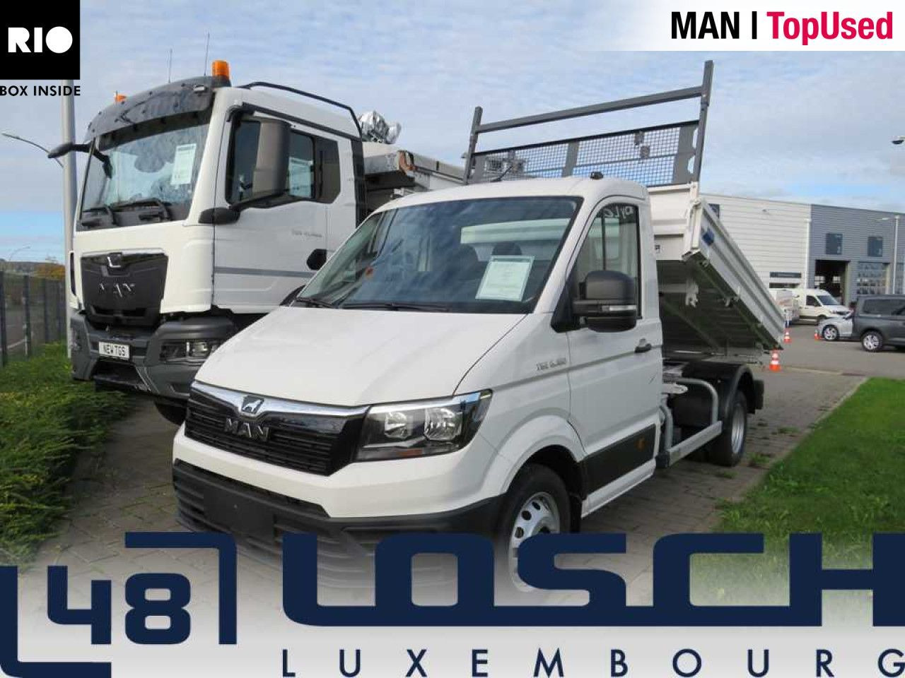 MAN TGE 6.160 4X2 L3 SB EK Kipper RWD MAN TGE 6.160 4X2 L3 SB EK Meiller-Kipper RWD - Kipper Transporter: das Bild 1 MAN TGE 6.160 4X2 L3 SB EK Kipper RWD MAN TGE 6.160 4X2 L3 SB EK Meiller-Kipper RWD - Kipper Transporter: das Bild 1