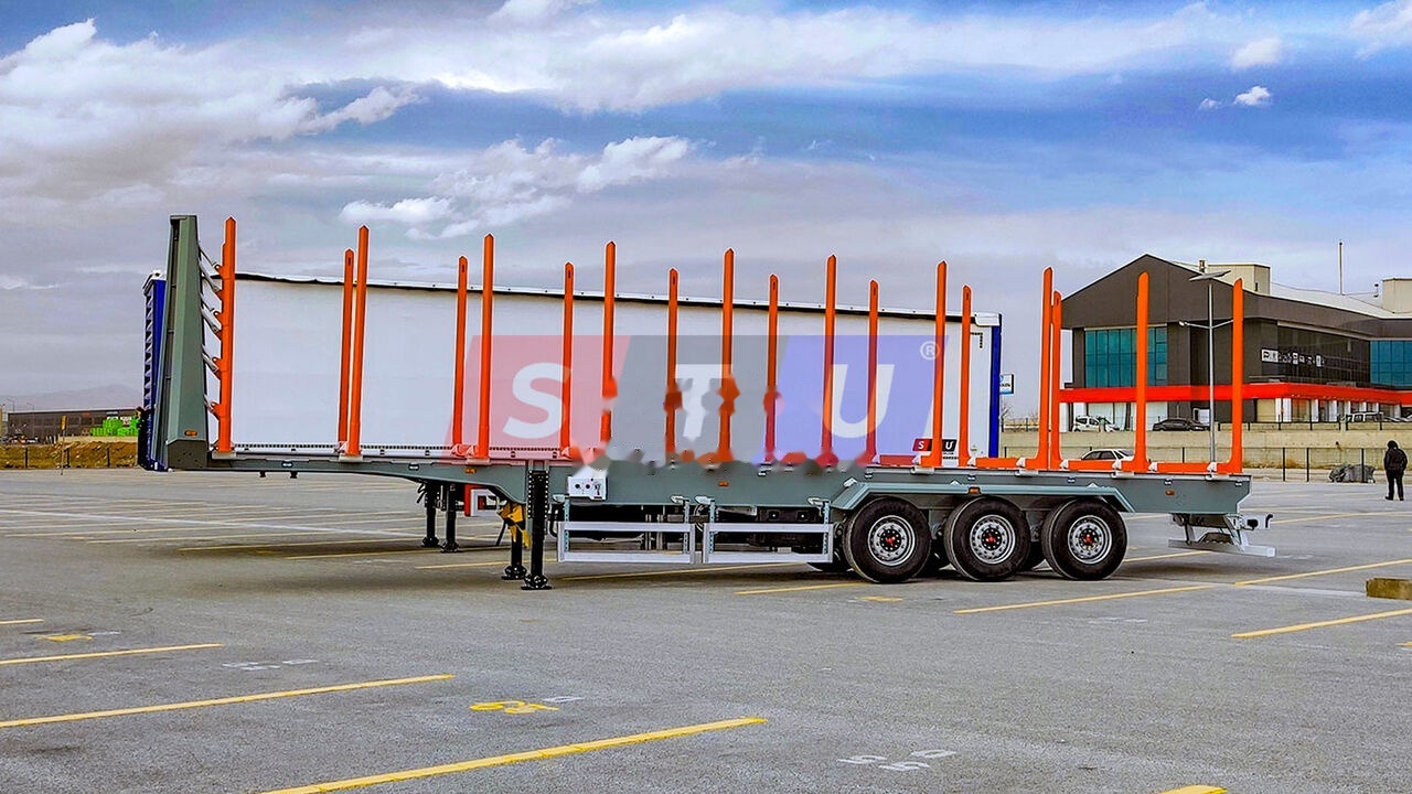 STU 1 UNIT STOCKS - 3 SAF AXLE TIMBER TRAILER - Holzauflieger: das Bild 4 STU 1 UNIT STOCKS - 3 SAF AXLE TIMBER TRAILER - Holzauflieger: das Bild 4