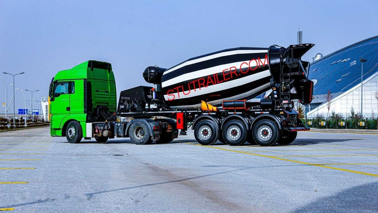 STU 14,7M3 MIXER TRAILER - Betonmischer Auflieger: das Bild 2 STU 14,7M3 MIXER TRAILER - Betonmischer Auflieger: das Bild 2