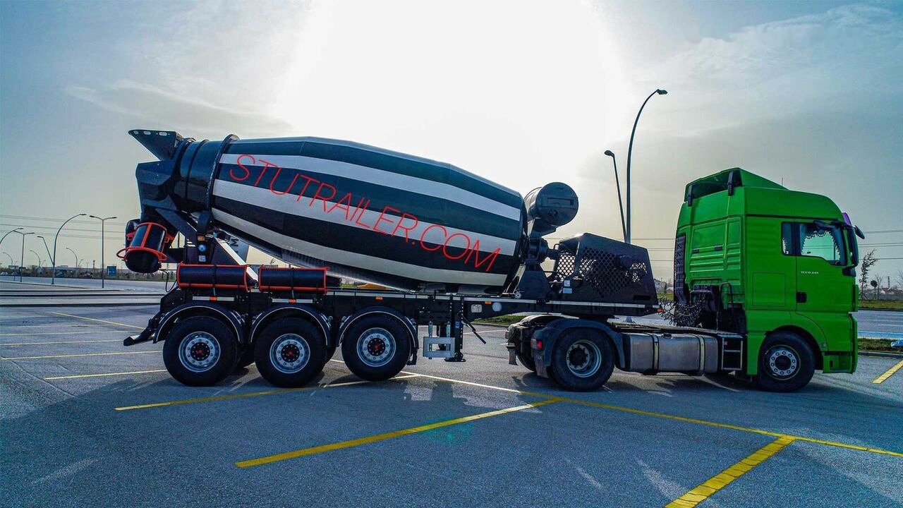STU 14,7M3 MIXER TRAILER - Betonmischer Auflieger: das Bild 3 STU 14,7M3 MIXER TRAILER - Betonmischer Auflieger: das Bild 3