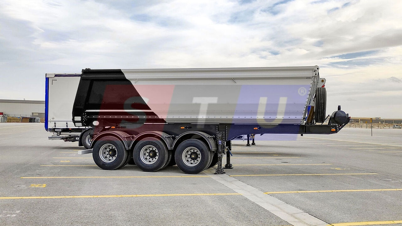 STU 3 Axle Tipper Trailer / Pool Type - Kipper Auflieger: das Bild 4 STU 3 Axle Tipper Trailer / Pool Type - Kipper Auflieger: das Bild 4