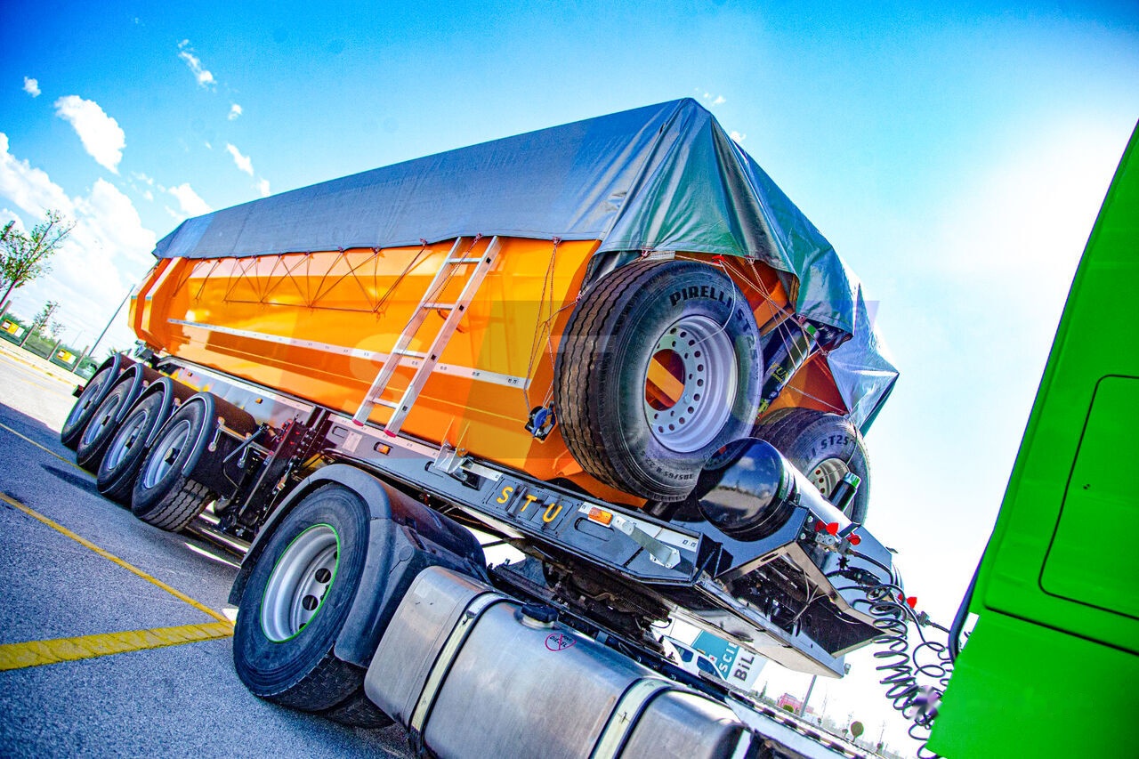 STU 4 AXLE TIPPER TRAILER / 4 ESSİEUX BENNE REMORQUE - Kipper Auflieger: das Bild 2 STU 4 AXLE TIPPER TRAILER / 4 ESSİEUX BENNE REMORQUE - Kipper Auflieger: das Bild 2