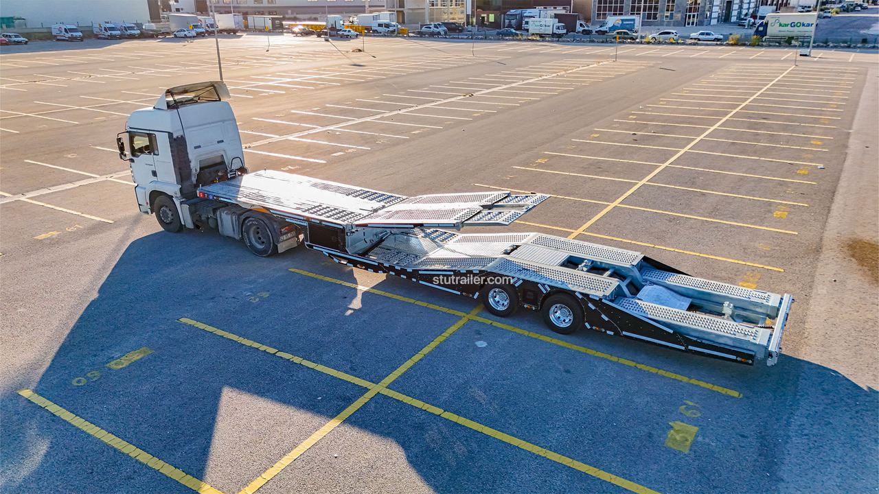 STU 4 Car Carrier Trailer / 2 Axle Car Carrier Trailer - Autotransporter Auflieger: das Bild 1 STU 4 Car Carrier Trailer / 2 Axle Car Carrier Trailer - Autotransporter Auflieger: das Bild 1