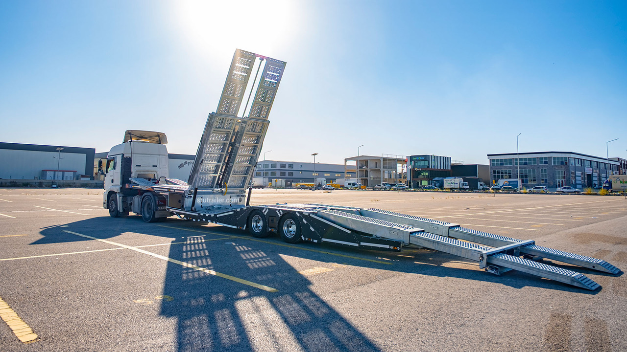 STU 4 Car Carrier Trailer / 2 Axle Car Carrier Trailer - Autotransporter Auflieger: das Bild 2 STU 4 Car Carrier Trailer / 2 Axle Car Carrier Trailer - Autotransporter Auflieger: das Bild 2