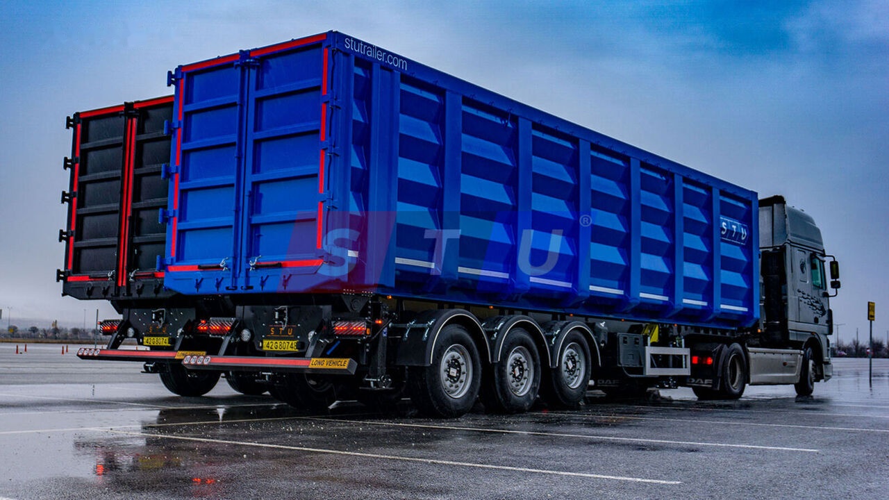 STU 71m3 TIPPER TRAILER - FOR METAL SCRAP - Kipper Auflieger: das Bild 5 STU 71m3 TIPPER TRAILER - FOR METAL SCRAP - Kipper Auflieger: das Bild 5
