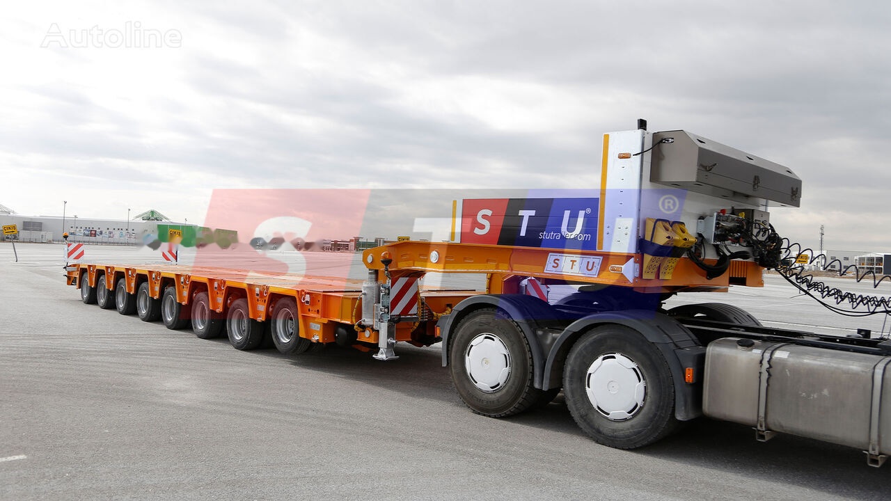 STU 8 AXLE LOWBED- HYDRAULIC STEERING AXLES / 8 ESSİEUX SURBAISSES-E – Leasing STU 8 AXLE LOWBED- HYDRAULIC STEERING AXLES / 8 ESSİEUX SURBAISSES-E: das Bild 7