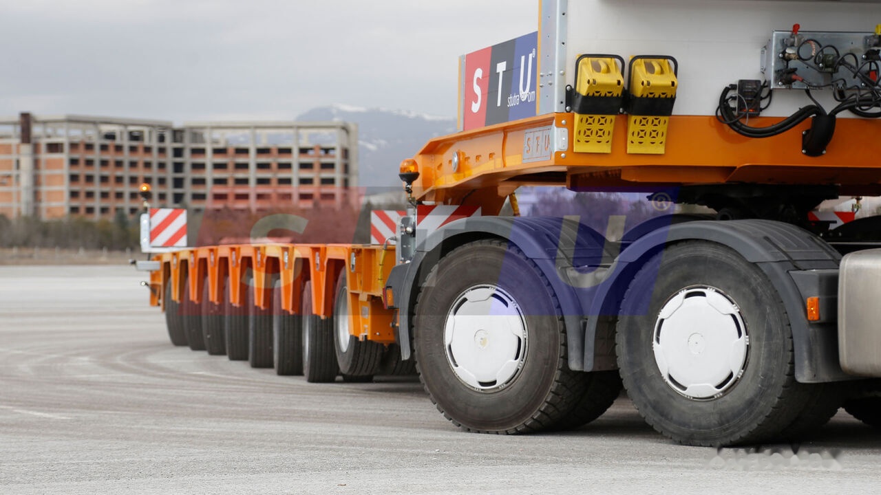 STU 8 AXLE LOWBED- HYDRAULIC STEERING AXLES / 8 ESSİEUX SURBAISSES-E – Leasing STU 8 AXLE LOWBED- HYDRAULIC STEERING AXLES / 8 ESSİEUX SURBAISSES-E: das Bild 9