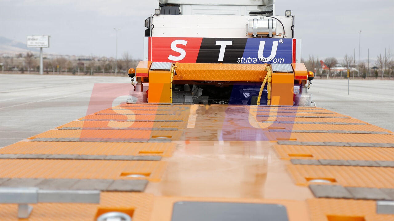 STU 8 AXLE LOWBED- HYDRAULIC STEERING AXLES / 8 ESSİEUX SURBAISSES-E – Leasing STU 8 AXLE LOWBED- HYDRAULIC STEERING AXLES / 8 ESSİEUX SURBAISSES-E: das Bild 6