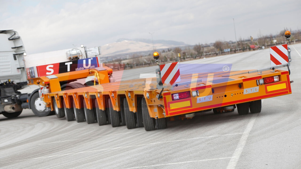STU 8 AXLE LOWBED- HYDRAULIC STEERING AXLES / 8 ESSİEUX SURBAISSES-E – Leasing STU 8 AXLE LOWBED- HYDRAULIC STEERING AXLES / 8 ESSİEUX SURBAISSES-E: das Bild 10