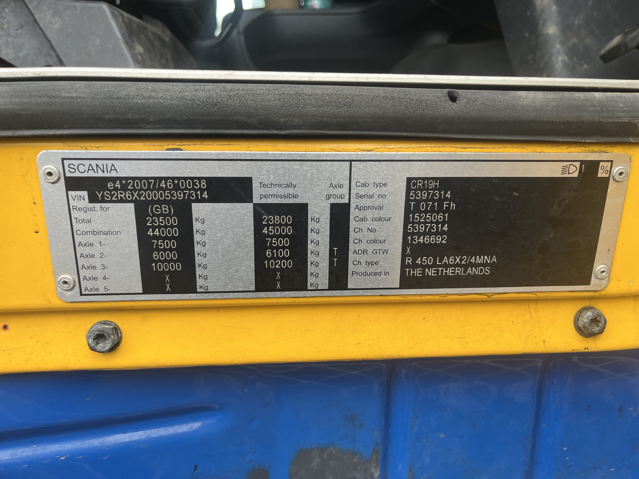 Scania R450 - Sattelzugmaschine: das Bild 5 Scania R450 - Sattelzugmaschine: das Bild 5