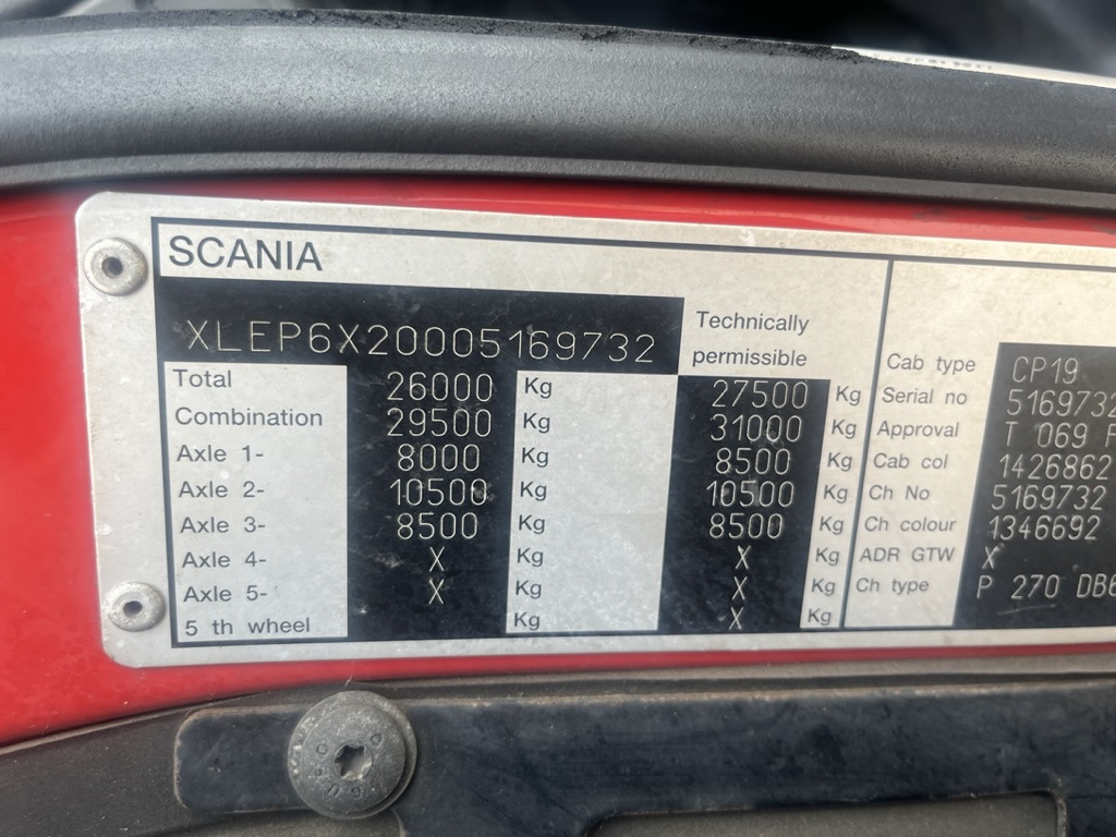 Scania P270 6x2 Curtain side. - Plane LKW: das Bild 5 Scania P270 6x2 Curtain side. - Plane LKW: das Bild 5